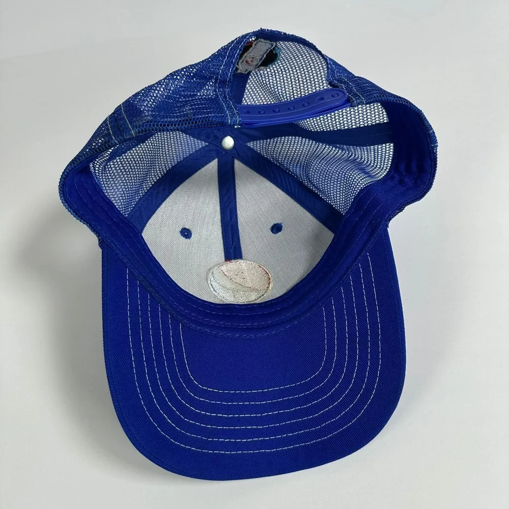 Pepsi Hat‎ Blue Trucker Cap Adjustable Logo Embroidered Mesh Back